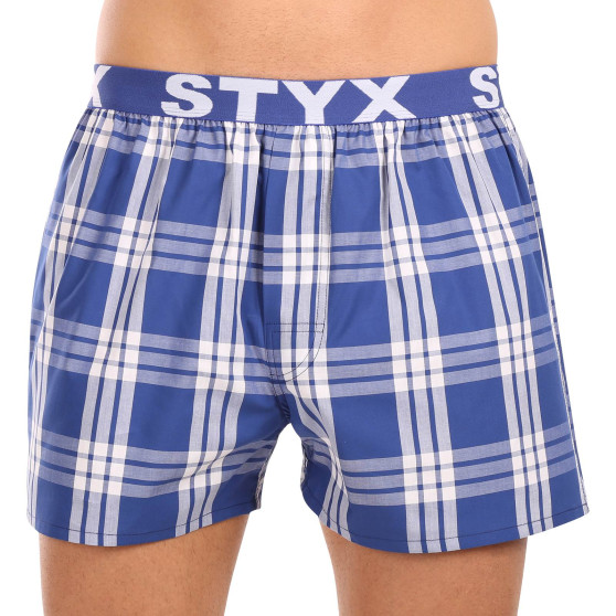 3PACK Boxershorts til mænd Styx sport elastik flerfarvet (3B103840)