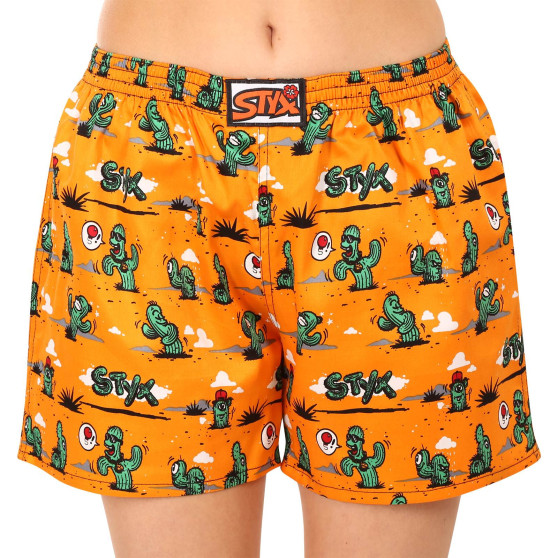 3PACK Styx Soveshorts til kvinder, flerfarvet (3DTD13199)