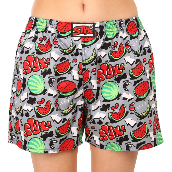 3PACK Styx Soveshorts til kvinder, flerfarvet (3DTD13199)