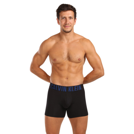 3PACK Boxershorts til mænd Calvin Klein sort (NB3609A-LXT)