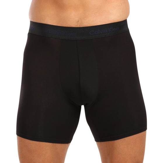 3PACK Boxershorts til mænd Calvin Klein sort (NB1770A-MXT)