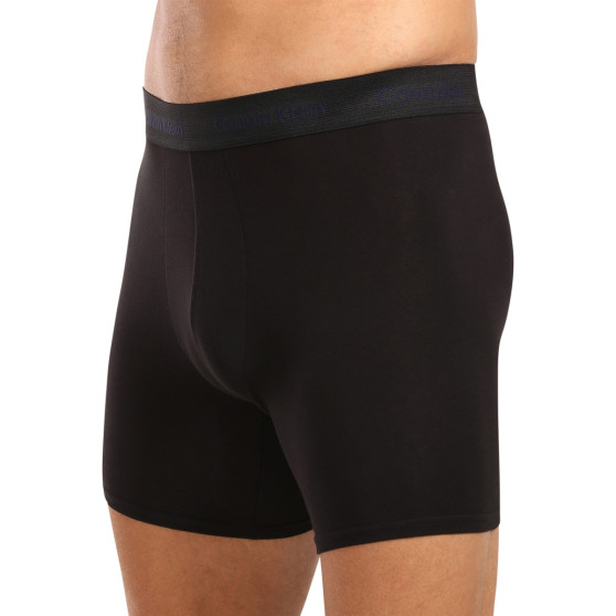 3PACK Boxershorts til mænd Calvin Klein sort (NB1770A-MXT)