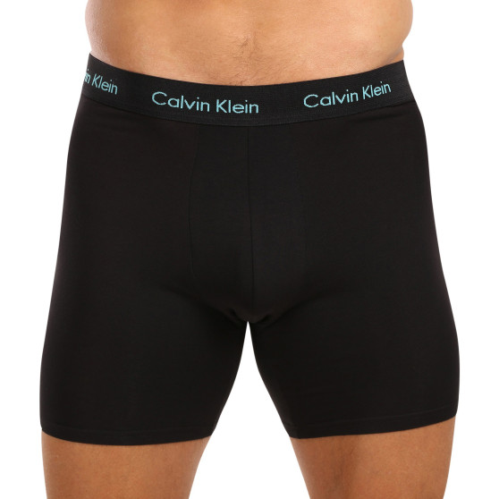 3PACK Boxershorts til mænd Calvin Klein sort (NB1770A-MXT)