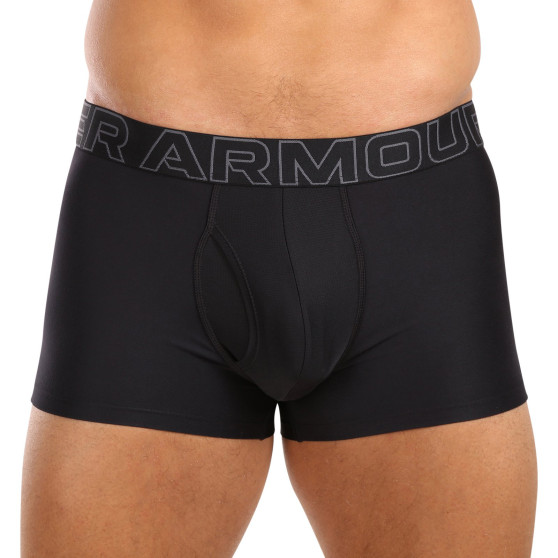 3PACK Boxershorts til mænd Under Armour sort (1383882 001)