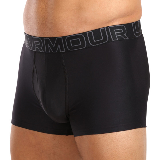 3PACK Boxershorts til mænd Under Armour sort (1383882 001)