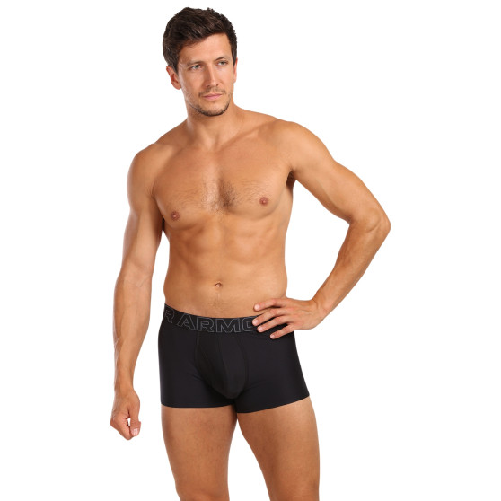 3PACK Boxershorts til mænd Under Armour sort (1383882 001)