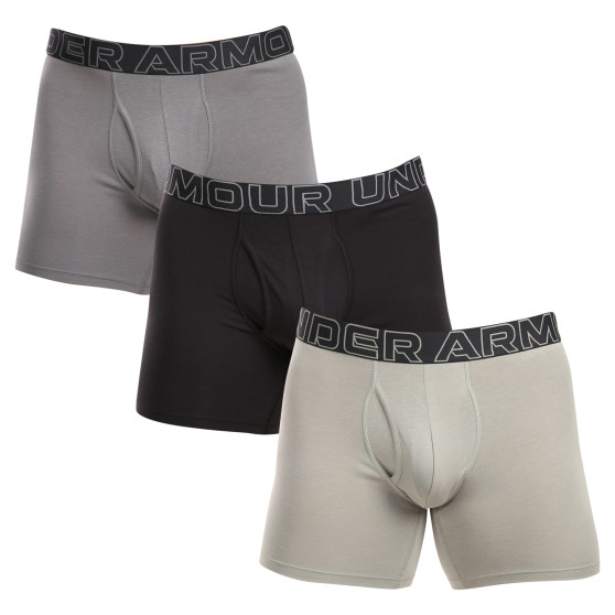 3PACK Boxershorts til mænd Under Armour flerfarvet (1383889 709)