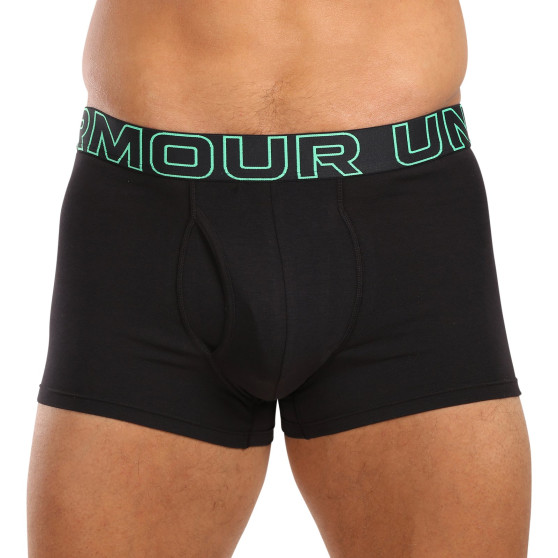 3PACK Boxershorts til mænd Under Armour sort (1383891 002)