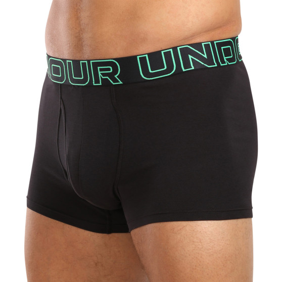 3PACK Boxershorts til mænd Under Armour sort (1383891 002)