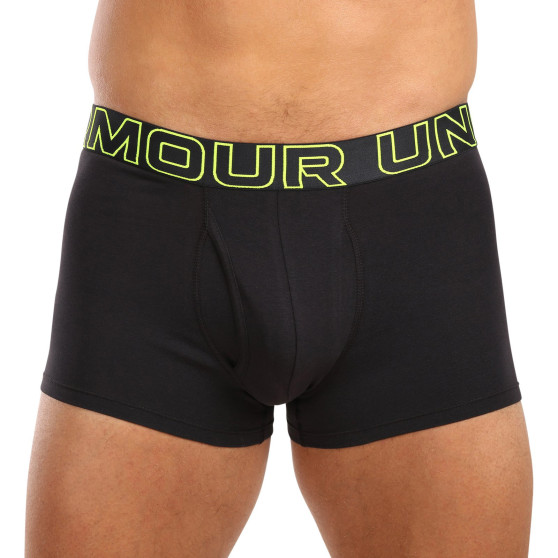 3PACK Boxershorts til mænd Under Armour sort (1383891 002)