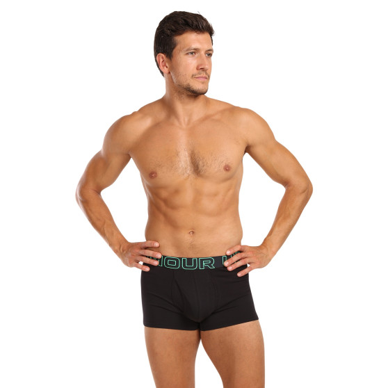 3PACK Boxershorts til mænd Under Armour sort (1383891 002)