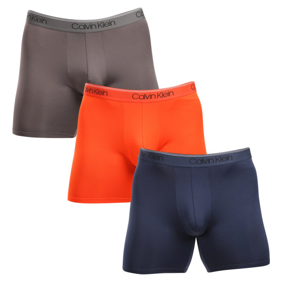 3PACK Boxershorts til mænd Calvin Klein flerfarvet (NB2570A-MGY)