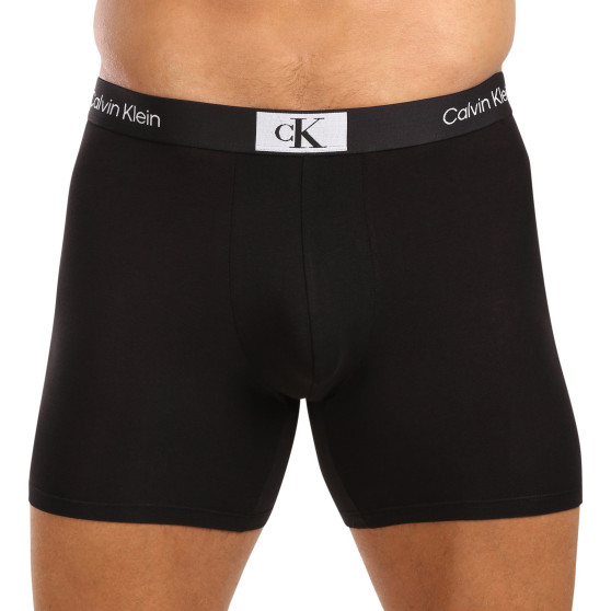 3PACK Boxershorts til mænd Calvin Klein sort (NB3529A-MTF)