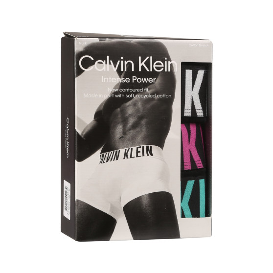 3PACK Boxershorts til mænd Calvin Klein sort (NB3608A-LXR)