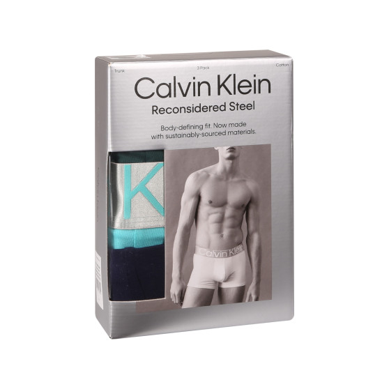 3PACK Boxershorts til mænd Calvin Klein flerfarvet (NB3130A-N2M)