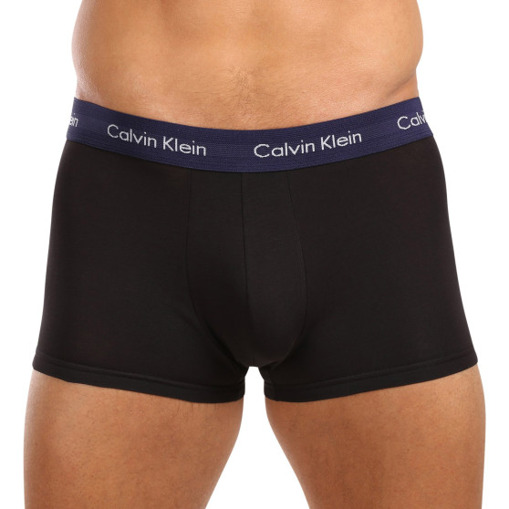 3PACK Boxershorts til mænd Calvin Klein sort (U2664G-MXW)