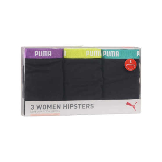 3PACK Dametrusser Puma sort (503007001 005)