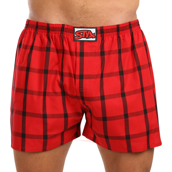 3PACK Boxershorts til mænd Styx classic elastic flerfarvet (3A103123)