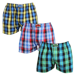 3PACK Boxershorts til mænd Styx classic elastic flerfarvet (3A103789)