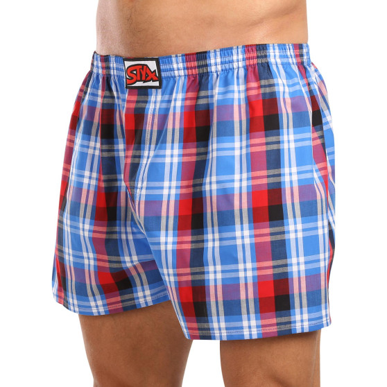 3PACK Boxershorts til mænd Styx classic elastic flerfarvet (3A103789)