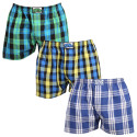 3PACK Boxershorts til mænd Styx classic elastic flerfarvet (3A103890)