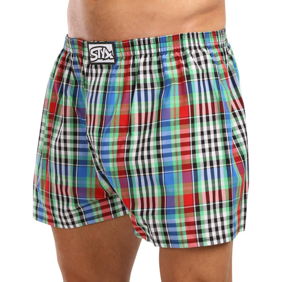 5PACK Boxershorts til mænd Styx classic elastic flerfarvet (5A103640)