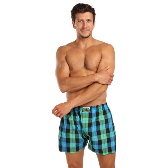 10PACK Boxershorts til mænd Styx classic elastic flerfarvet (10A103140)