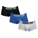 3PACK Boxershorts til mænd Addicted multicolour (AD421P-3COL)