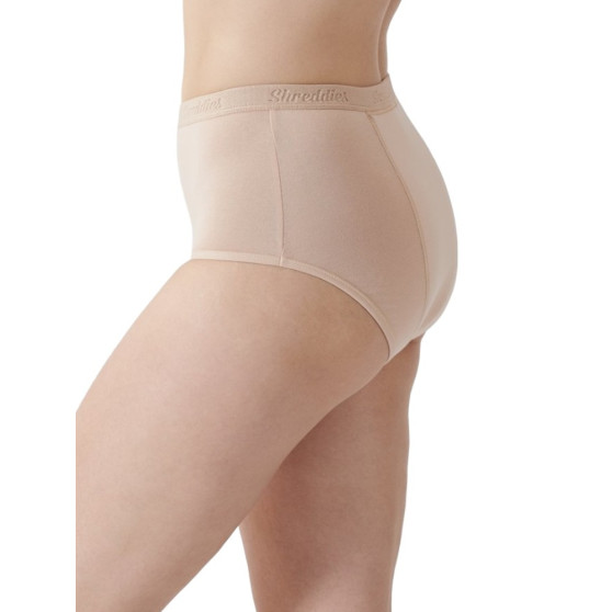 Shreddies Funktionelle trusser til kvinder mod luft i maven Hi-Waist Beige (SHRED102B)