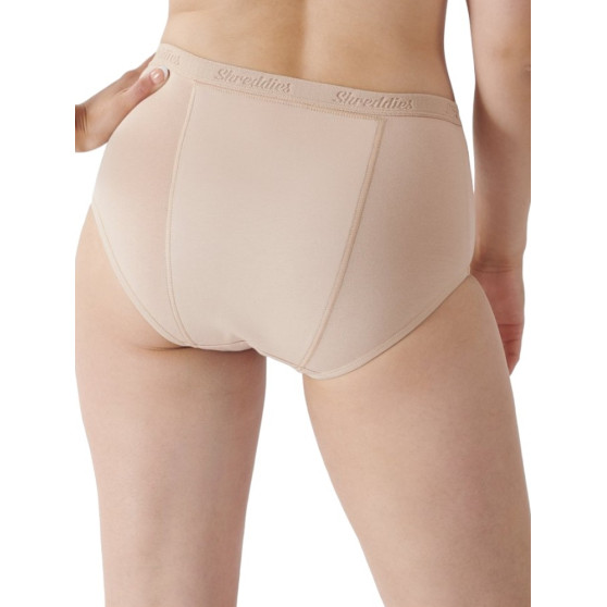 Shreddies Funktionelle trusser til kvinder mod luft i maven Hi-Waist Beige (SHRED102B)