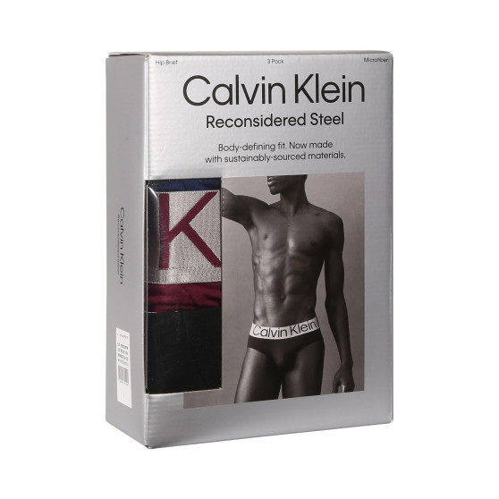 3PACK Trusser til mænd Calvin Klein flerfarvet (NB3073A-N2G)