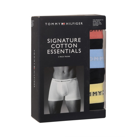 3PACK Boxershorts til mænd Tommy Hilfiger mørkeblå (UM0UM02763 0XM)