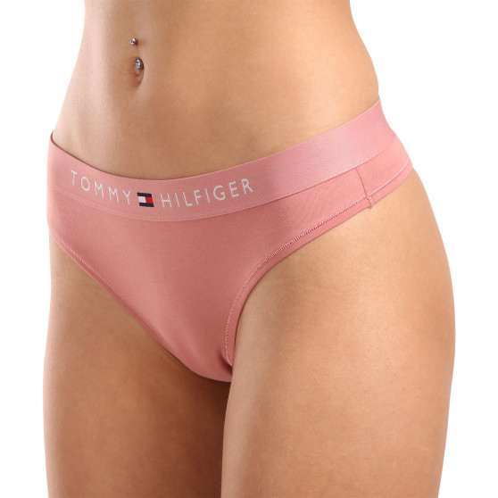 G-streng til kvinder Tommy Hilfiger pink ( UW0UW04146 TJ5)