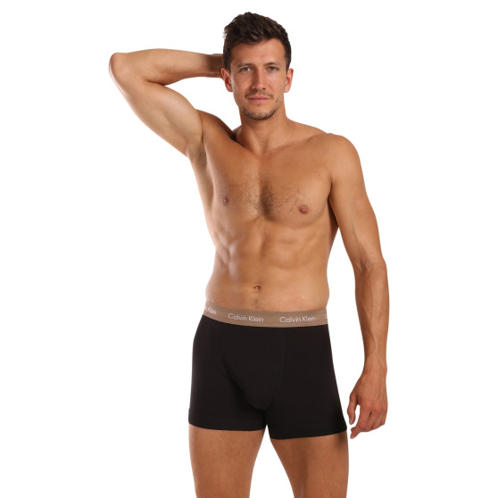 3PACK Boxershorts til mænd Calvin Klein sort (U2662G-NOP)