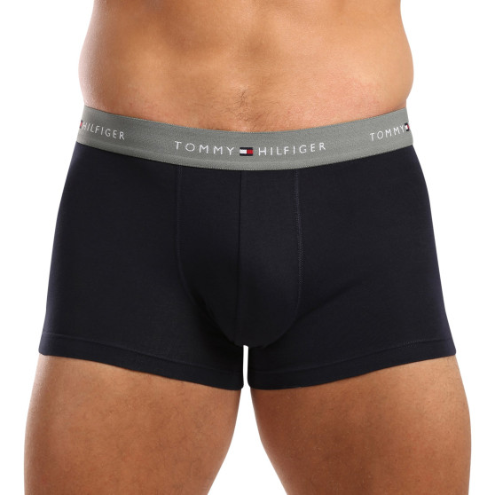 3PACK Boxershorts til mænd Tommy Hilfiger mørkeblå (UM0UM02763 0T9)