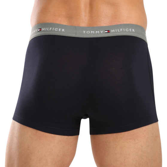 3PACK Boxershorts til mænd Tommy Hilfiger mørkeblå (UM0UM02763 0T9)