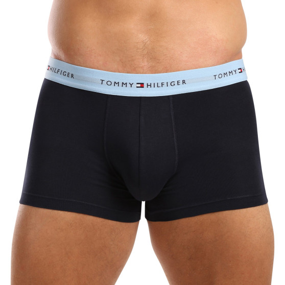 3PACK Boxershorts til mænd Tommy Hilfiger mørkeblå (UM0UM02763 0T9)