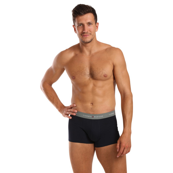 3PACK Boxershorts til mænd Tommy Hilfiger mørkeblå (UM0UM02763 0T9)