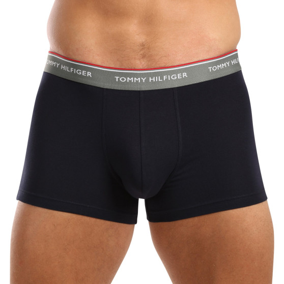 3PACK Boxershorts til mænd Tommy Hilfiger mørkeblå (UM0UM01642 0XV)