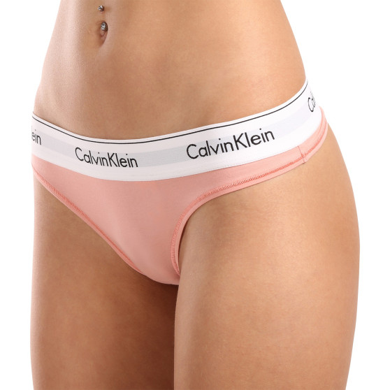 G-streng til kvinder Calvin Klein pink (F3786E-LWG)