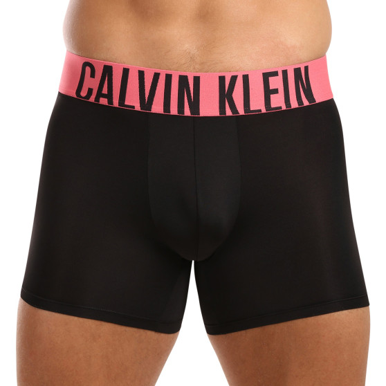 3PACK Boxershorts til mænd Calvin Klein sort (NB3612A-MDL)