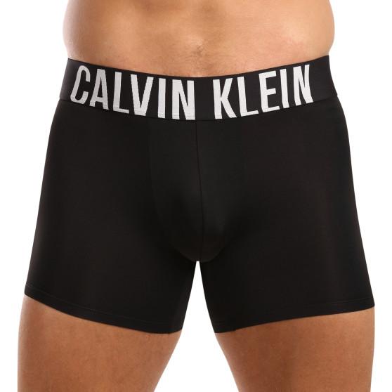 3PACK Boxershorts til mænd Calvin Klein sort (NB3612A-MDL)