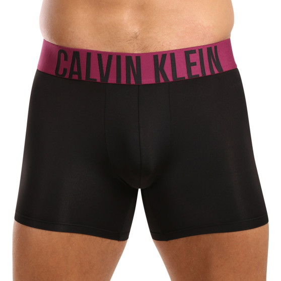 3PACK Boxershorts til mænd Calvin Klein sort (NB3612A-MDL)