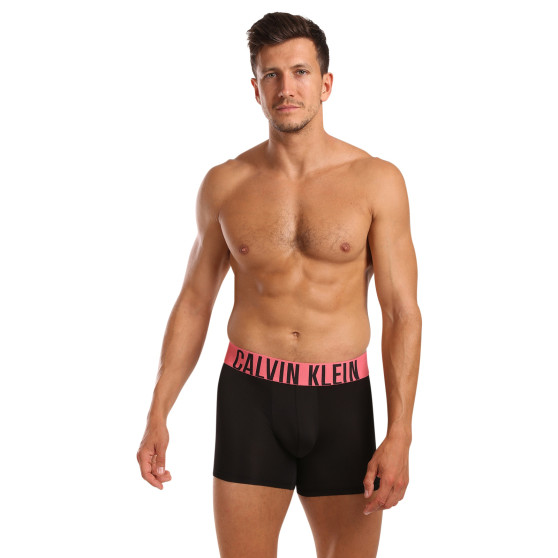 3PACK Boxershorts til mænd Calvin Klein sort (NB3612A-MDL)