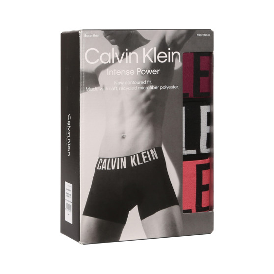 3PACK Boxershorts til mænd Calvin Klein sort (NB3612A-MDL)