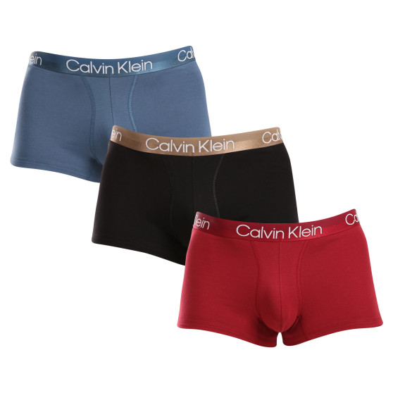 3PACK Boxershorts til mænd Calvin Klein flerfarvet (NB2970A-MCI)