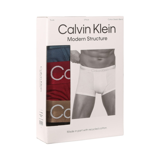 3PACK Boxershorts til mænd Calvin Klein flerfarvet (NB2970A-MCI)