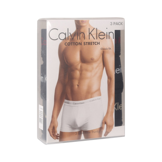 3PACK Boxershorts til mænd Calvin Klein sort (U2664G-NOU)