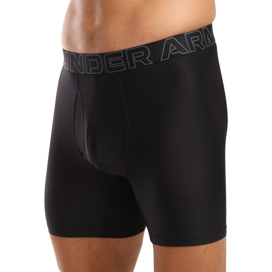 3PACK Boxershorts til mænd Under Armour sort (1383884 001)