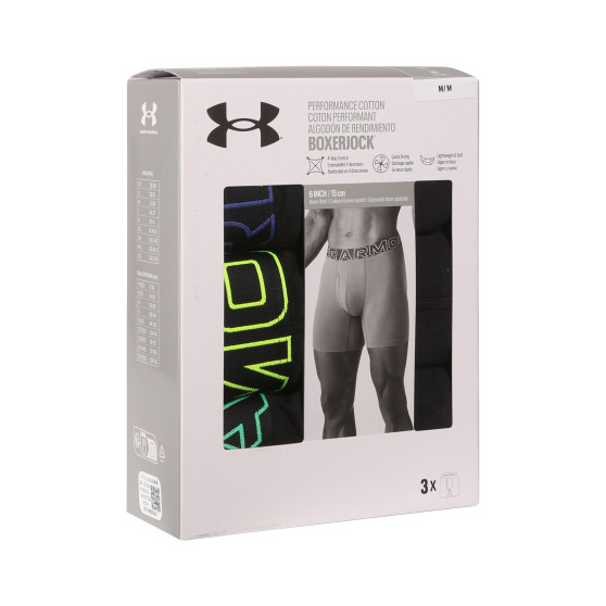 3PACK Boxershorts til mænd Under Armour flerfarvet (1383889 002)